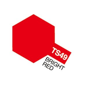 TS-49 Bright Red, spray 100 ml - Tamiya